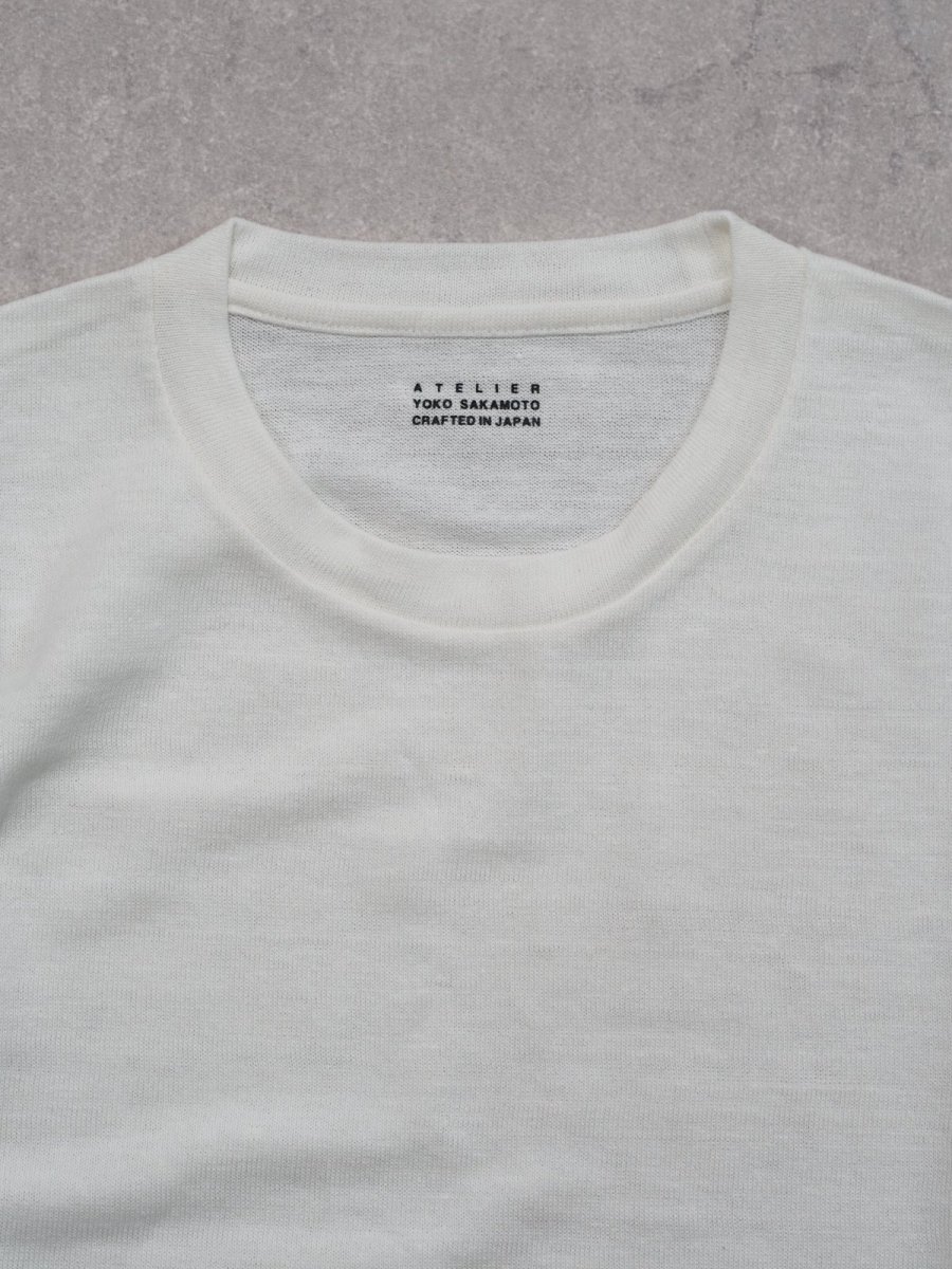 画像3: YOKO SAKAMOTO /   T-SHIRT  / MAX HIGH COUNT HEMP JERSEY (3)