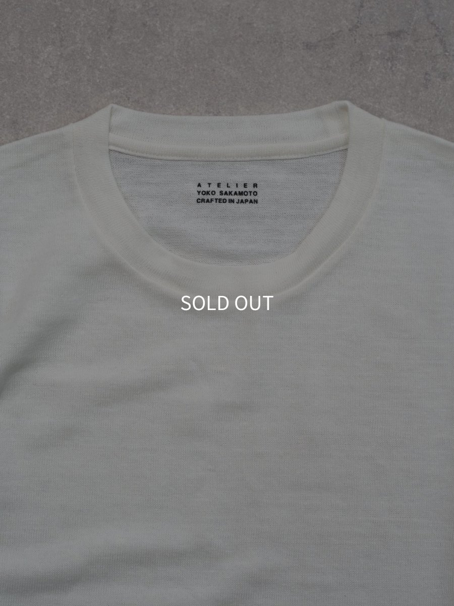 画像3: YOKO SAKAMOTO /   T-SHIRT  / MAX HIGH COUNT HEMP JERSEY (3)