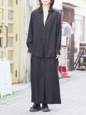 画像3:  YOKO SAKAMOTO  / TWO PIECE SHIRT DRESS /  RAYON × COTTON VIYELLA (3)