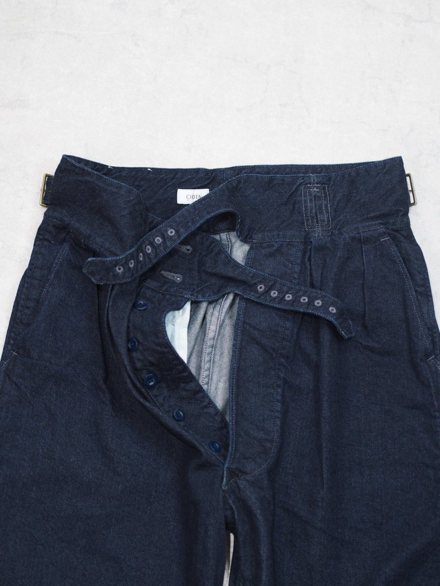 画像8: CIOTA / DENIM GURKHA PANTS (8)
