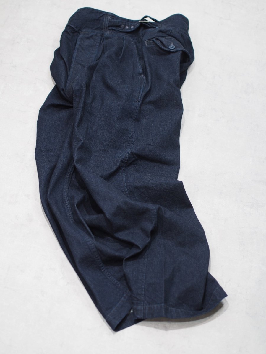 画像12: CIOTA / DENIM GURKHA PANTS (12)