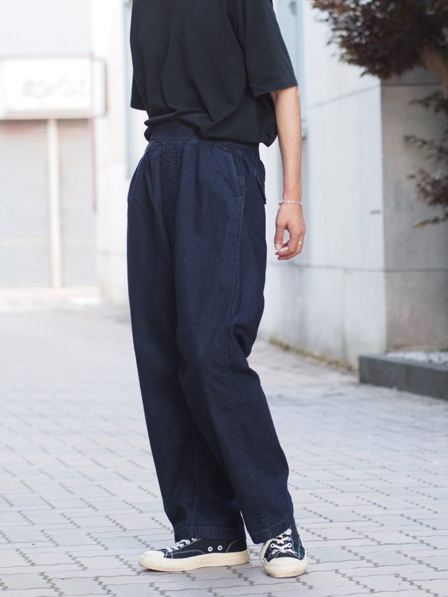 画像11: CIOTA / DENIM GURKHA PANTS (11)