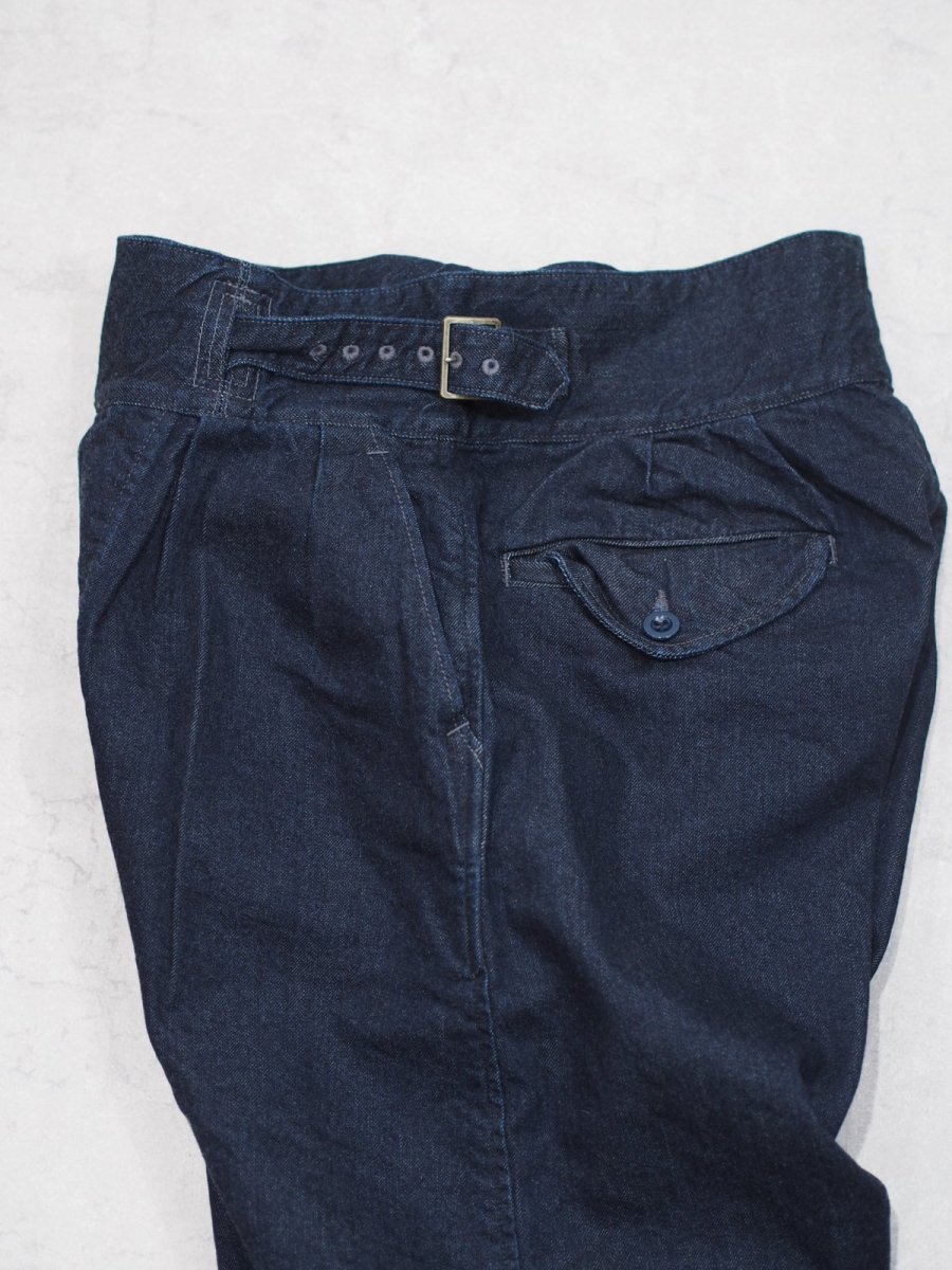画像10: CIOTA / DENIM GURKHA PANTS (10)