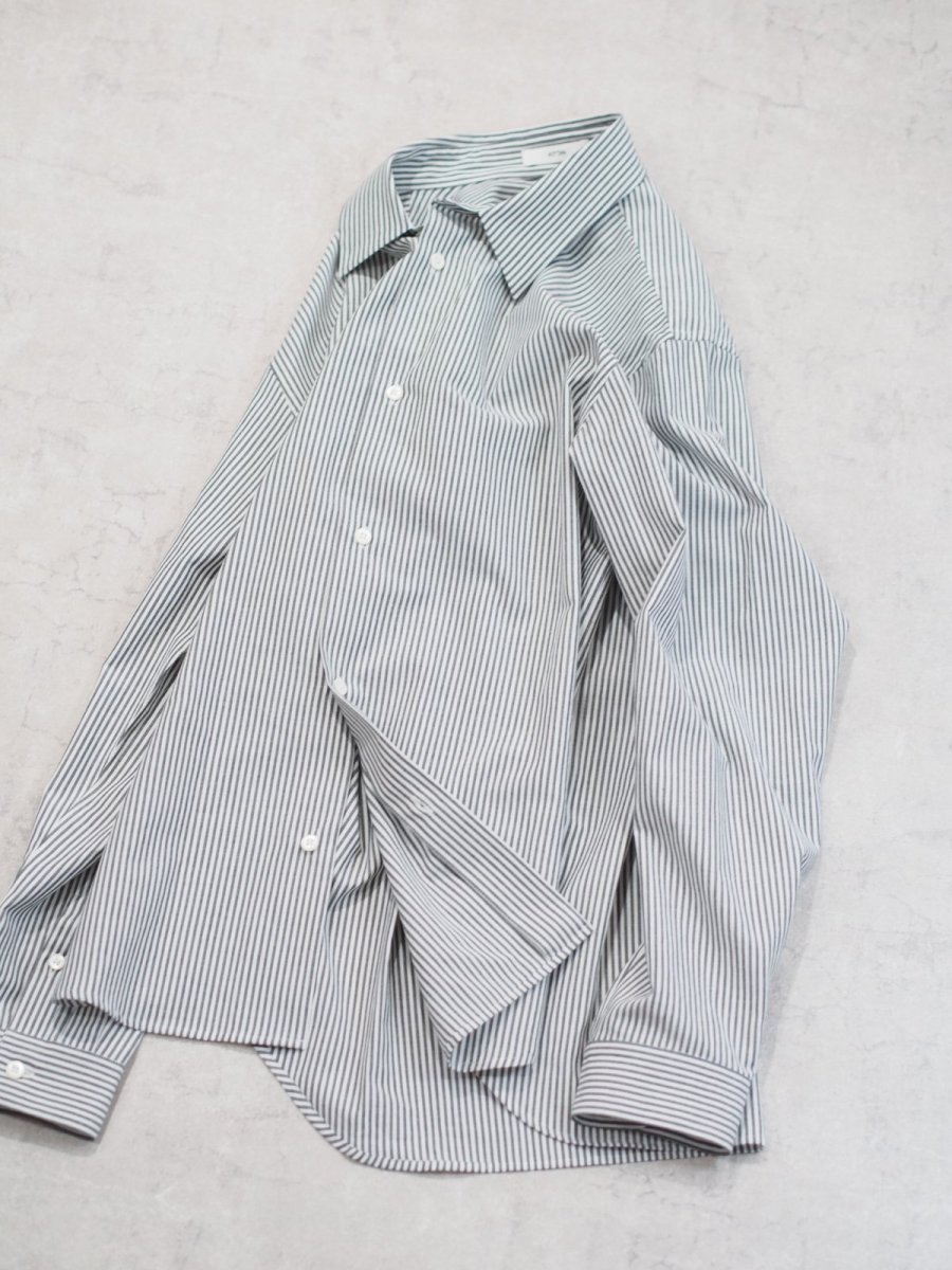 画像5: ATON / STANDARD SHIRT / WASHER BROAD (5)