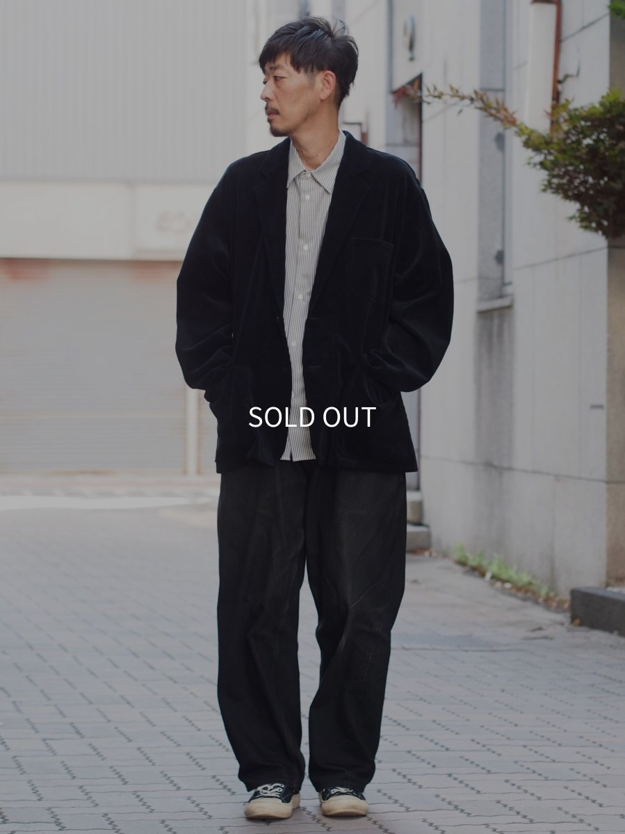 画像4: YOKO SAKAMOTO / WORK SUIT JACKET / CORDUROY (4)