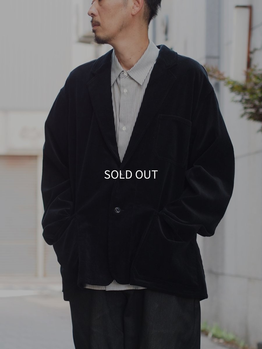 画像3: YOKO SAKAMOTO / WORK SUIT JACKET / CORDUROY (3)