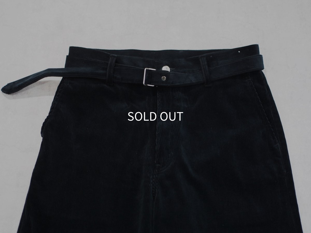 画像3: YOKO SAKAMOTO /  BELTED TROUSERS / CORDUROY (3)