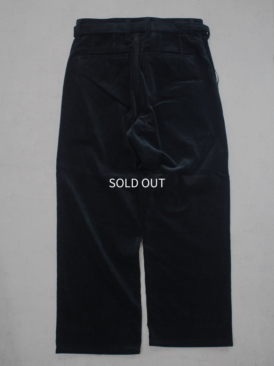 画像2: YOKO SAKAMOTO /  BELTED TROUSERS / CORDUROY (2)