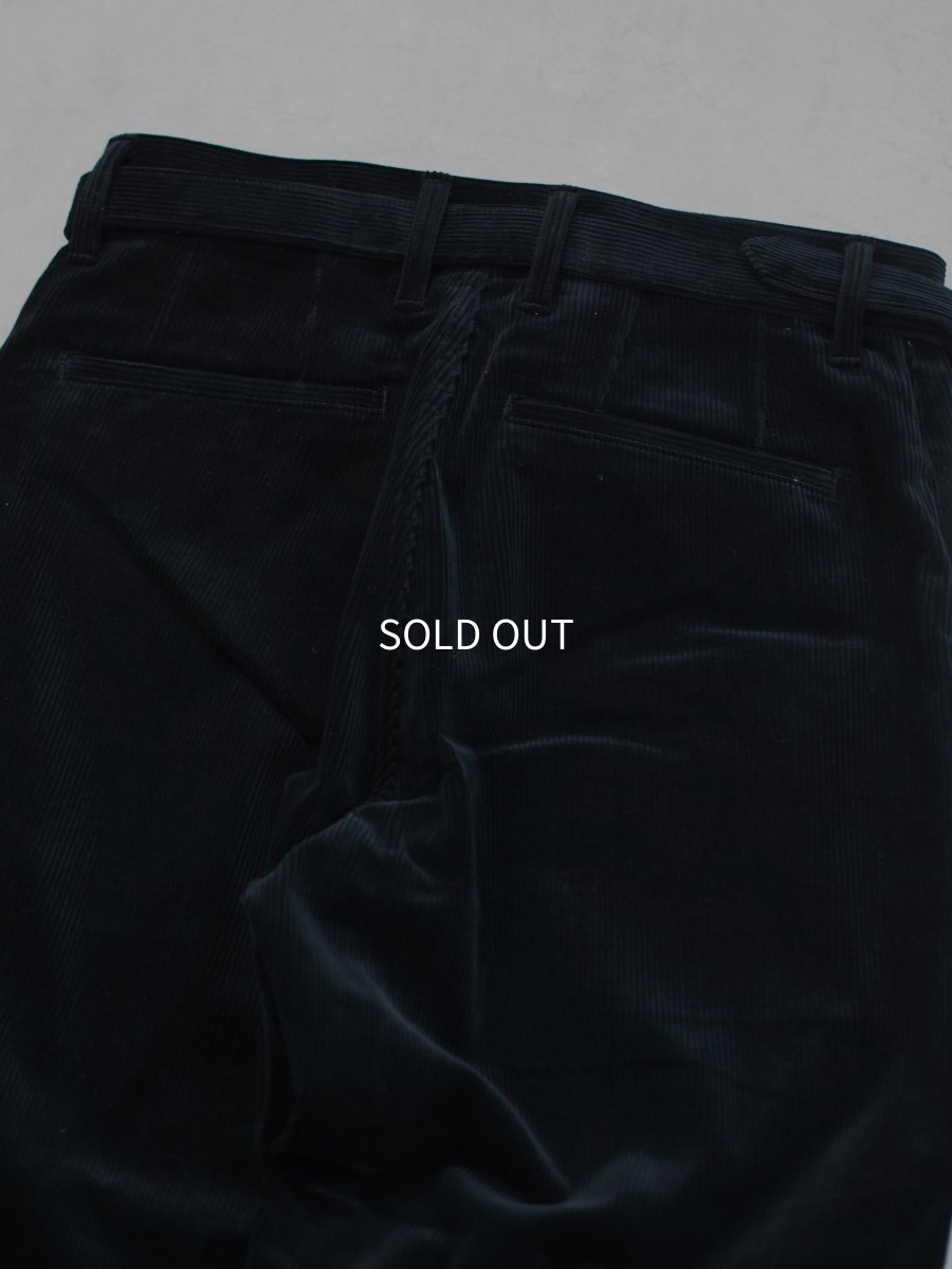 画像4: YOKO SAKAMOTO /  BELTED TROUSERS / CORDUROY (4)