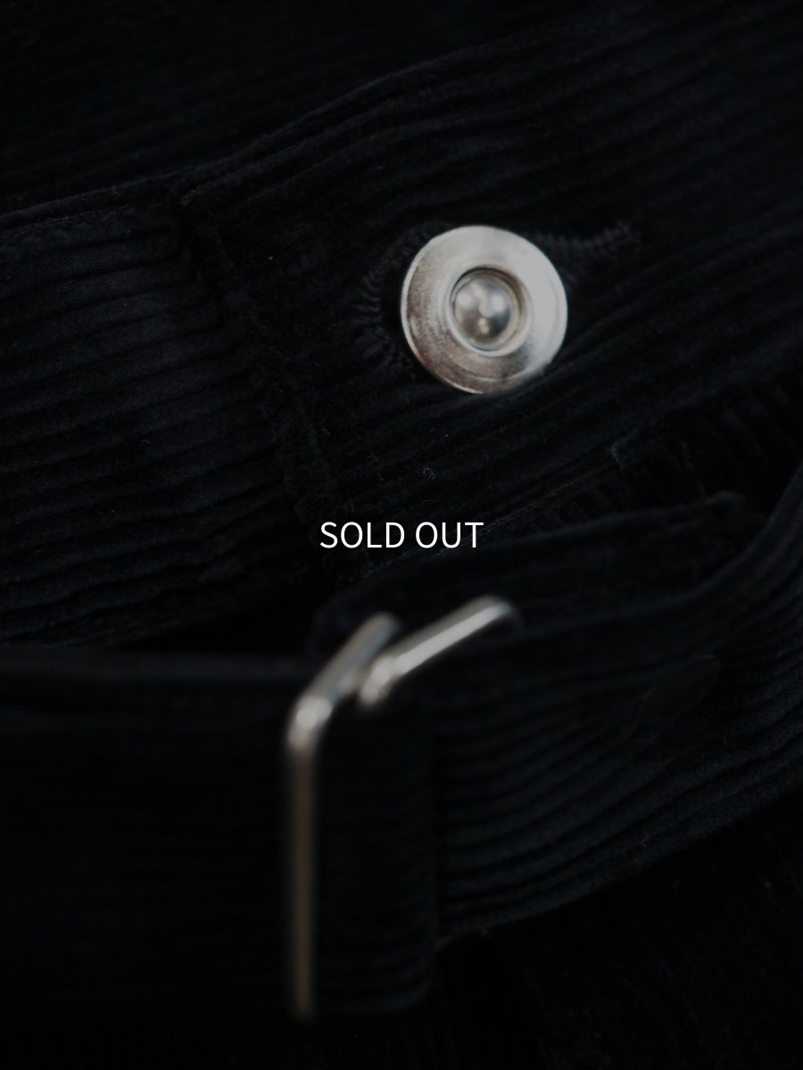 画像8: YOKO SAKAMOTO /  BELTED TROUSERS / CORDUROY (8)