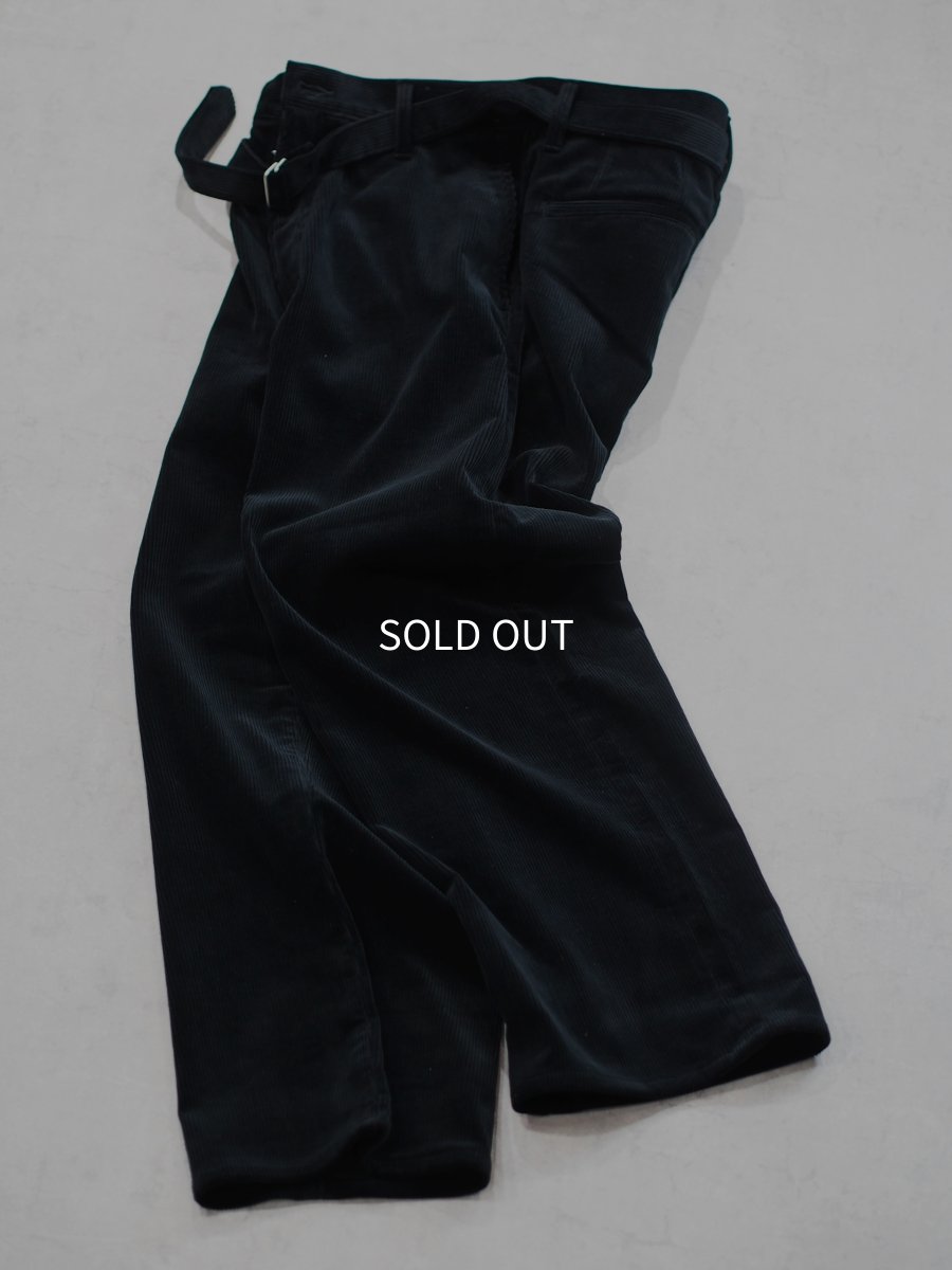 画像6: YOKO SAKAMOTO /  BELTED TROUSERS / CORDUROY (6)