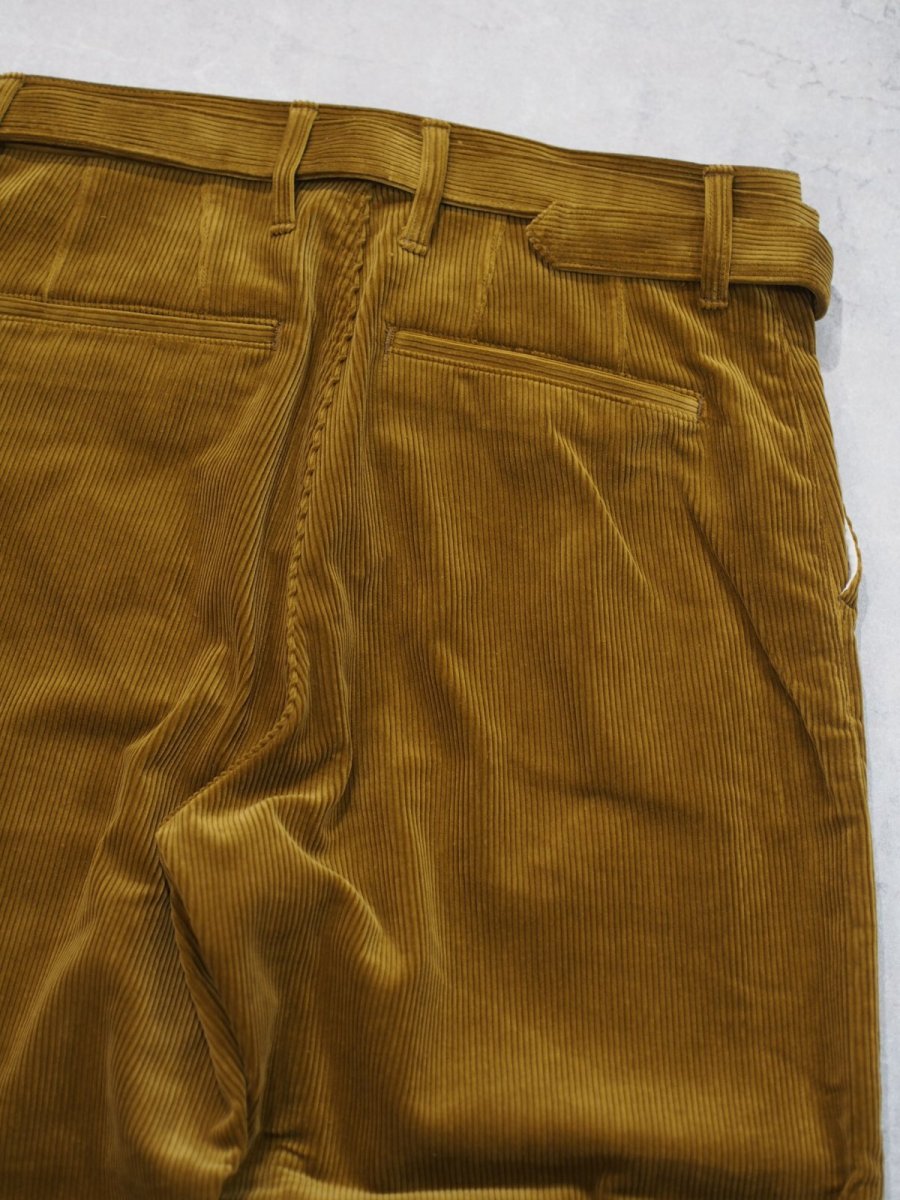 画像3: YOKO SAKAMOTO /  BELTED TROUSERS / CORDUROY (3)