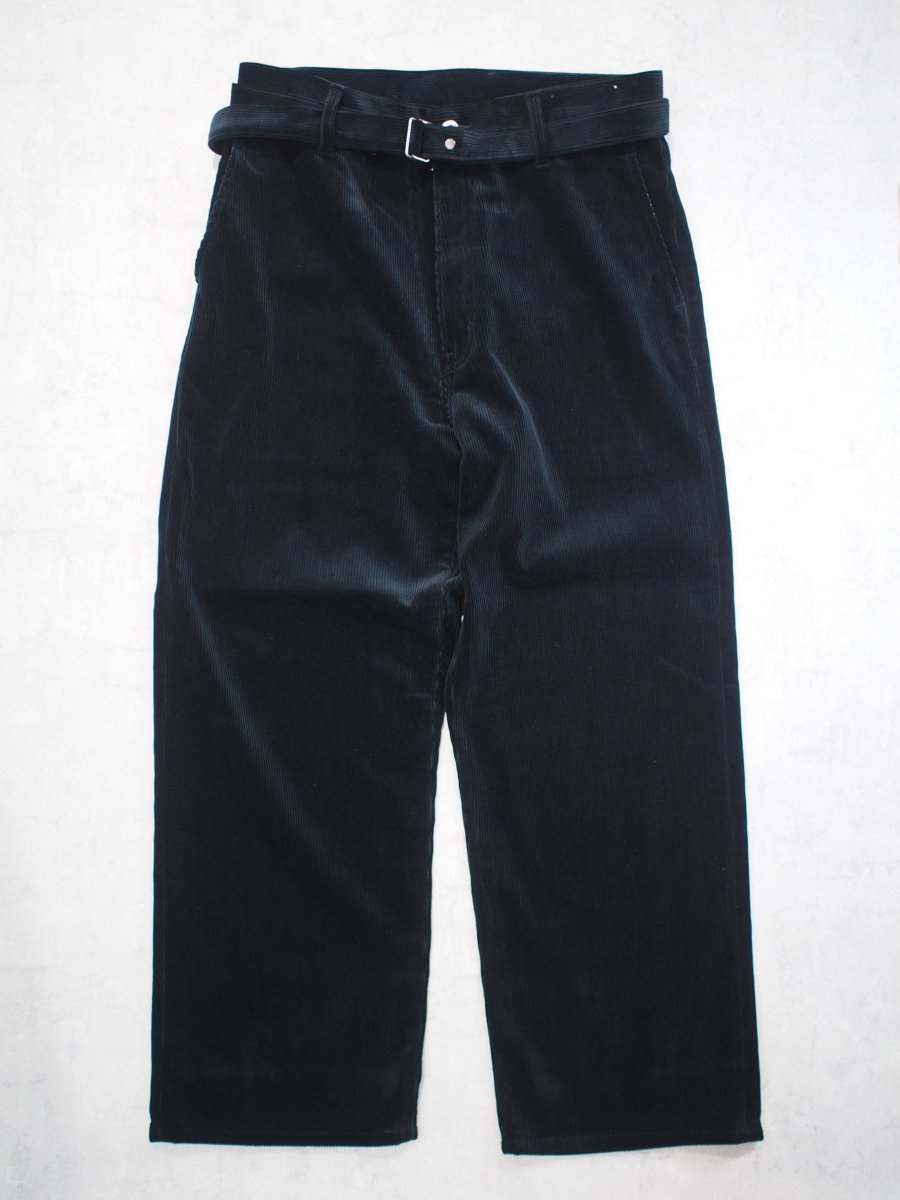 画像1: YOKO SAKAMOTO /  BELTED TROUSERS / CORDUROY (1)