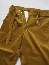 画像5: YOKO SAKAMOTO /  BELTED TROUSERS / CORDUROY (5)