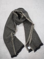 画像1: YOKO SAKAMOTO / WOOL LONG SCARF / BEIGE (1)