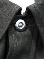 画像5: YOKO SAKAMOTO /  WORK BLOUSE / HERRINGBONE / OLIVE (5)