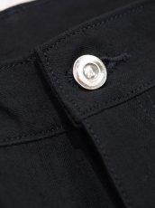 画像4: YOKO SAKAMOTO /  WORK 5POCKET STRAIGHT PANTS /  HERRINGBON / BLACK (4)