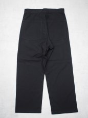 画像5: YOKO SAKAMOTO /  WORK 5POCKET STRAIGHT PANTS /  HERRINGBON / BLACK (5)