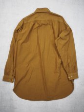画像4: YOKO SAKAMOTO /  PULLOVER SHIRT /  MAX HIGH COUNT TYPEWRITER - GARMENT DYE (4)