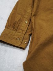 画像6: YOKO SAKAMOTO /  PULLOVER SHIRT /  MAX HIGH COUNT TYPEWRITER - GARMENT DYE (6)