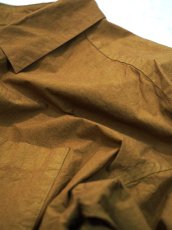 画像9: YOKO SAKAMOTO /  PULLOVER SHIRT /  MAX HIGH COUNT TYPEWRITER - GARMENT DYE (9)