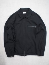 画像1: ATON / HARRINGTON JACKET / COTTON GABARDINE (1)