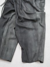 画像9: YOKO SAKAMOTO /  JUMP SUIT / WOOL GABARDINE-UNEVEN DYE / 「 Size S 」 (9)