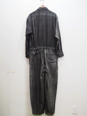 画像2: YOKO SAKAMOTO /  JUMP SUIT / WOOL GABARDINE-UNEVEN DYE / 「 Size M」 (2)