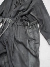 画像8: YOKO SAKAMOTO /  JUMP SUIT / WOOL GABARDINE-UNEVEN DYE / 「 Size S 」 (8)