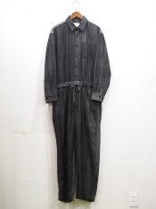 画像1: YOKO SAKAMOTO /  JUMP SUIT / WOOL GABARDINE-UNEVEN DYE / 「 Size S 」 (1)