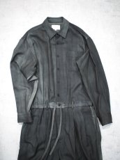 画像3: YOKO SAKAMOTO /  JUMP SUIT / WOOL GABARDINE-UNEVEN DYE / 「 Size M」 (3)
