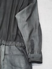 画像7: YOKO SAKAMOTO /  JUMP SUIT / WOOL GABARDINE-UNEVEN DYE / 「 Size M」 (7)