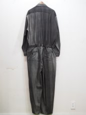 画像2: YOKO SAKAMOTO /  JUMP SUIT / WOOL GABARDINE-UNEVEN DYE / 「 Size L 」 (2)