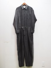 画像1: YOKO SAKAMOTO /  JUMP SUIT / WOOL GABARDINE-UNEVEN DYE / 「 Size M」 (1)
