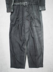 画像4: YOKO SAKAMOTO /  JUMP SUIT / WOOL GABARDINE-UNEVEN DYE / 「 Size S 」 (4)