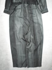 画像7: YOKO SAKAMOTO /  JUMP SUIT / WOOL GABARDINE-UNEVEN DYE / 「 Size L 」 (7)