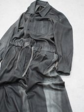 画像8: YOKO SAKAMOTO /  JUMP SUIT / WOOL GABARDINE-UNEVEN DYE / 「 Size M」 (8)