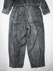 画像6: YOKO SAKAMOTO /  JUMP SUIT / WOOL GABARDINE-UNEVEN DYE / 「 Size S 」 (6)