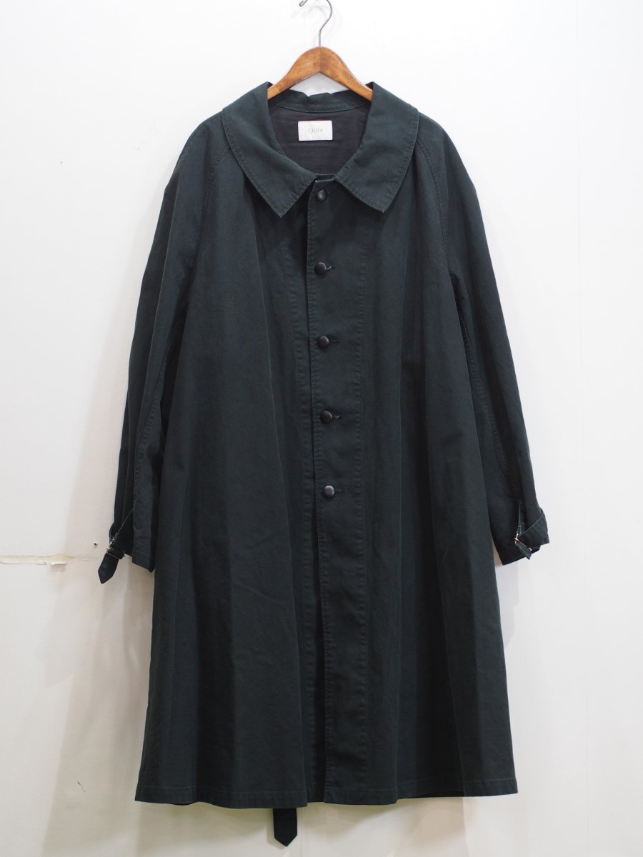 画像2: CIOTA / Heavy-Duck M-35 Motorcycle Coat (Stone Wash) / Black (2)