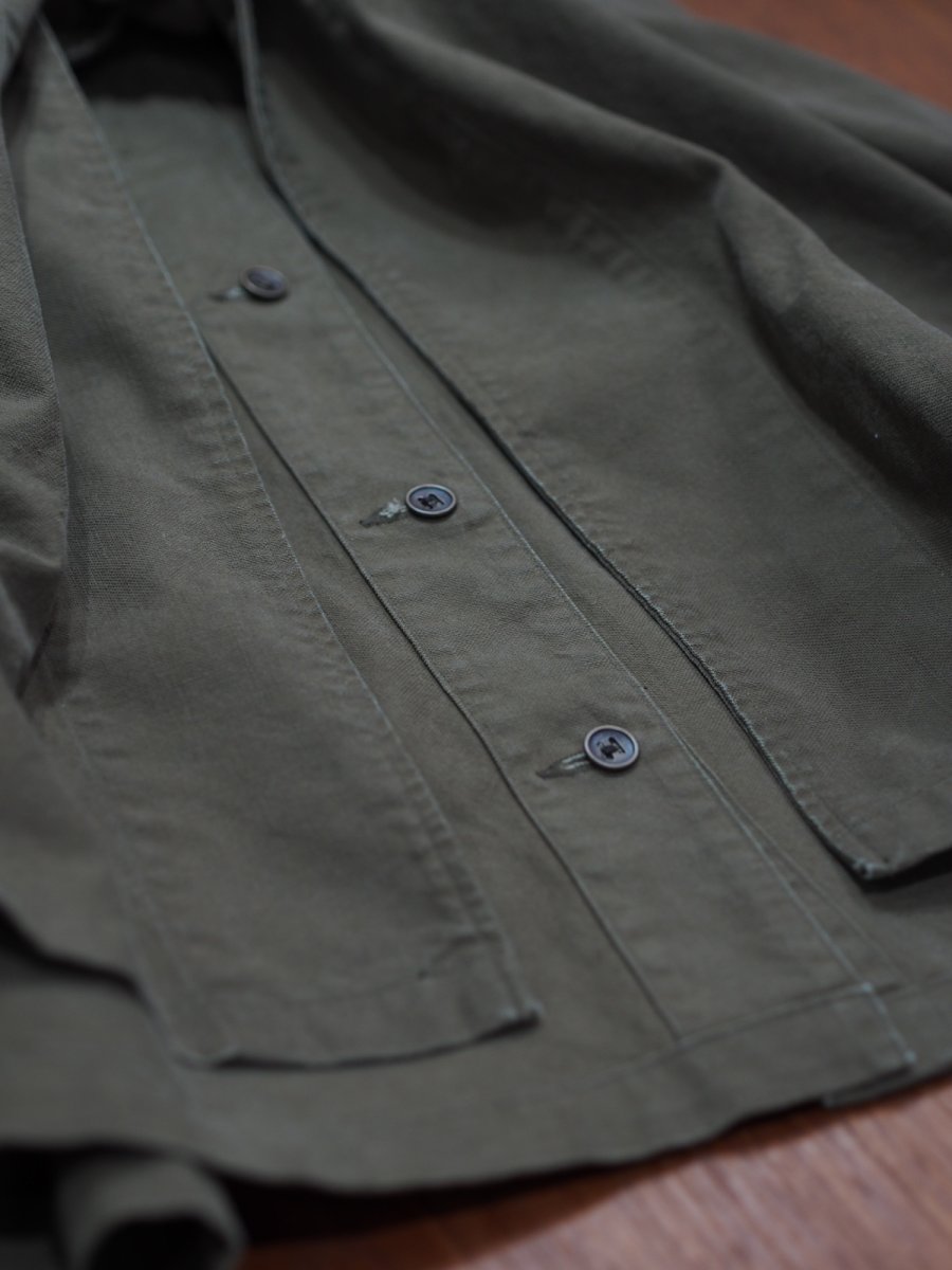 画像11: CIOTA / Heavy-Duck M-35 Motorcycle Coat (Stone Wash) / Dark Olive (11)