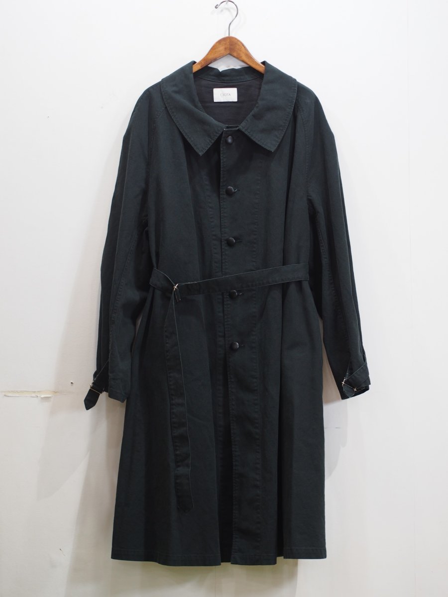 画像1: CIOTA / Heavy-Duck M-35 Motorcycle Coat (Stone Wash) / Black (1)