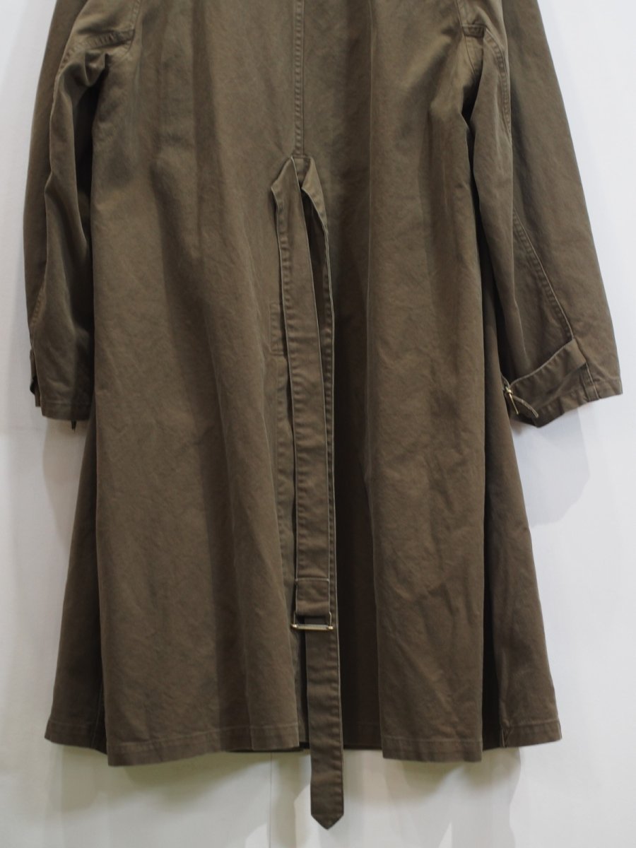 画像8: CIOTA / Heavy-Duck M-35 Motorcycle Coat (Stone Wash) / Dark Olive (8)