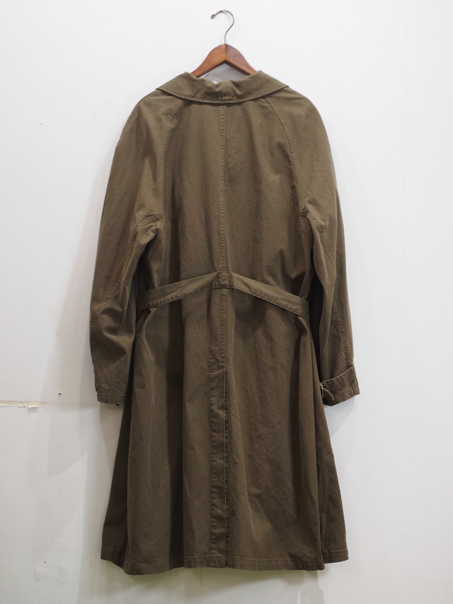 画像3: CIOTA / Heavy-Duck M-35 Motorcycle Coat (Stone Wash) / Dark Olive (3)