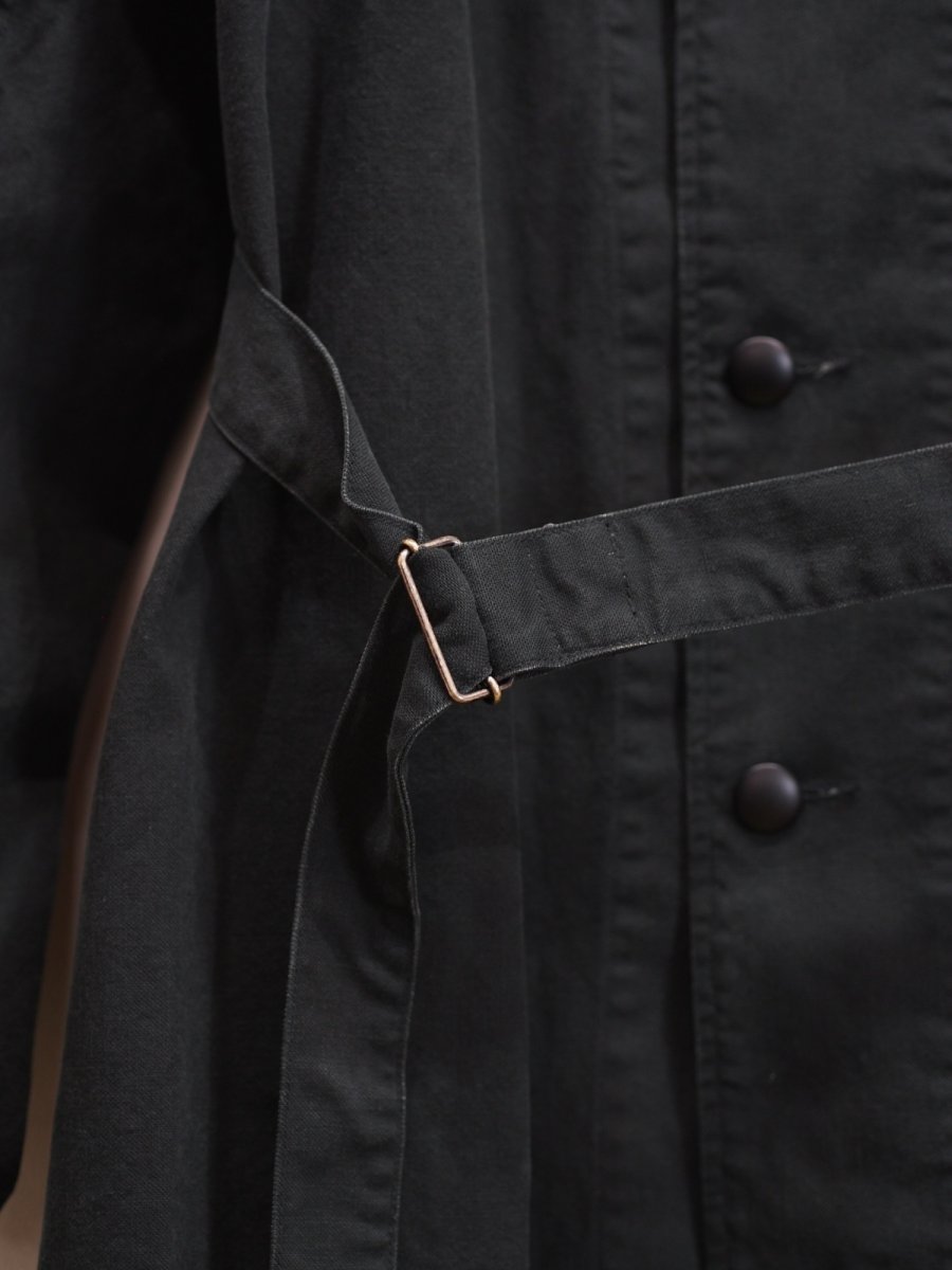 画像8: CIOTA / Heavy-Duck M-35 Motorcycle Coat (Stone Wash) / Black (8)