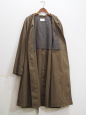 画像4: CIOTA / Heavy-Duck M-35 Motorcycle Coat (Stone Wash) / Dark Olive (4)