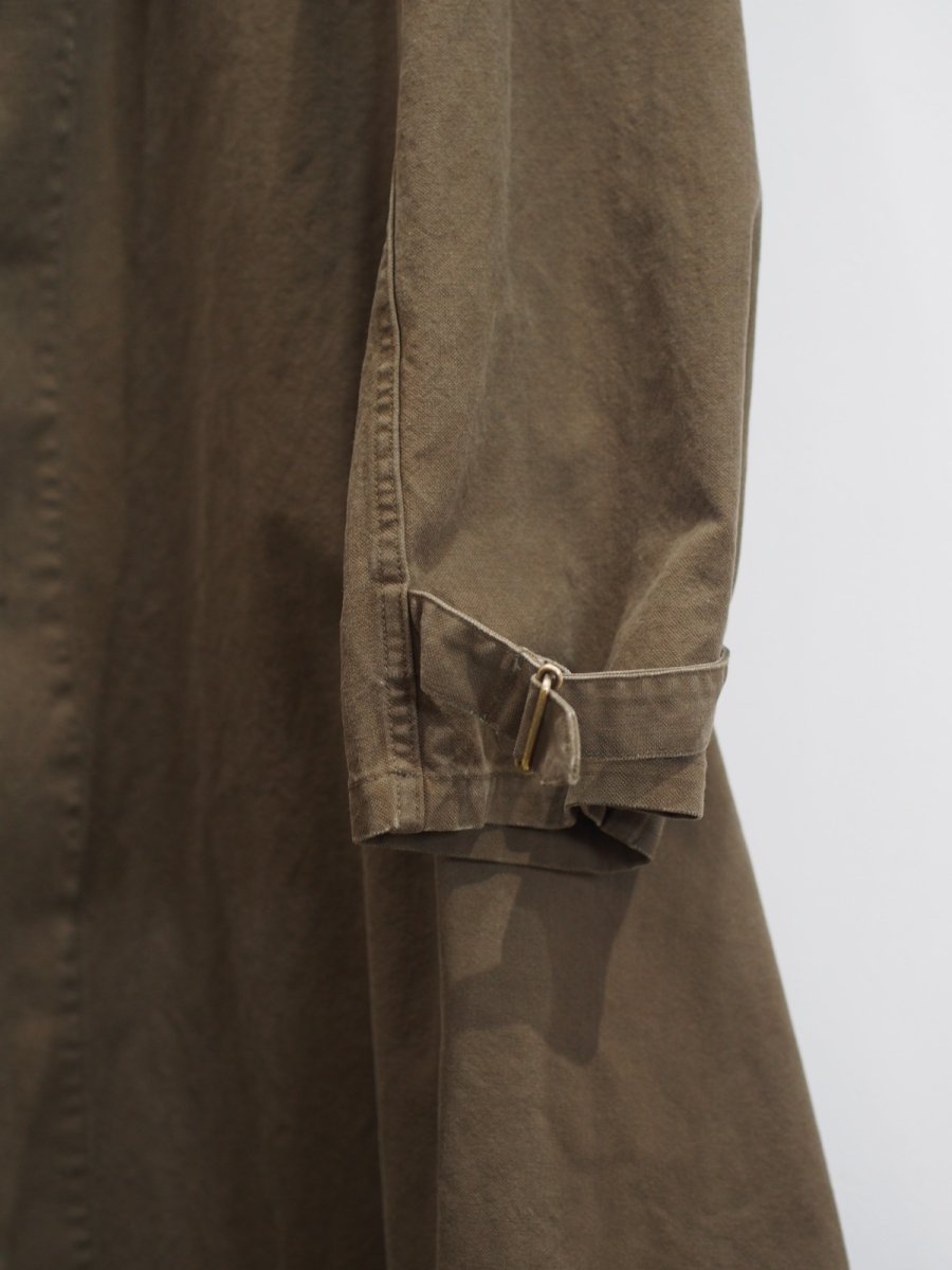 画像7: CIOTA / Heavy-Duck M-35 Motorcycle Coat (Stone Wash) / Dark Olive (7)