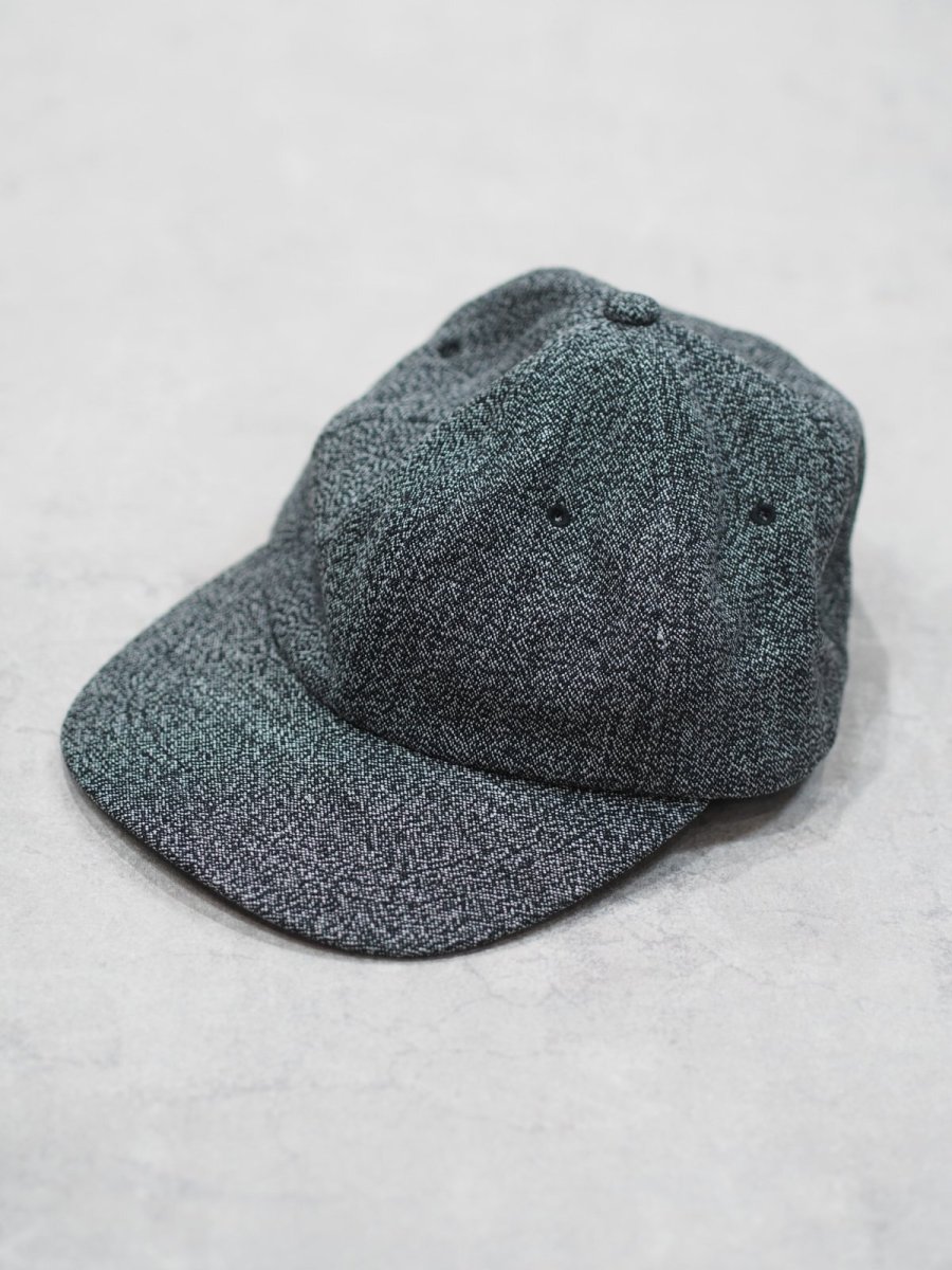 画像1: YOKO SAKAMOTO / GIFT SHOP CAP / MAX HIGH COUNT HEMP / BLACK × BEIGE (1)