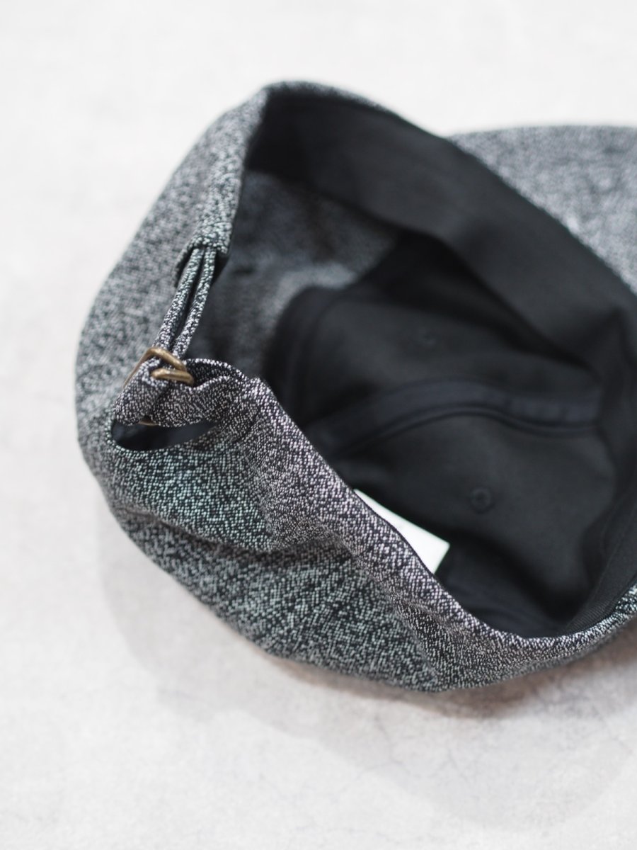画像3: YOKO SAKAMOTO / GIFT SHOP CAP / MAX HIGH COUNT HEMP / BLACK × BEIGE (3)