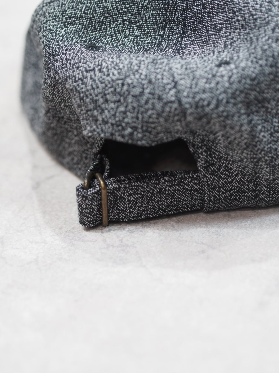 画像2: YOKO SAKAMOTO / GIFT SHOP CAP / MAX HIGH COUNT HEMP / BLACK × BEIGE (2)