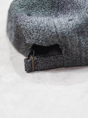 画像2: YOKO SAKAMOTO / GIFT SHOP CAP / MAX HIGH COUNT HEMP / BLACK × BEIGE (2)